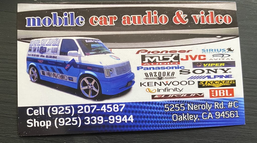 Mobile Car Audio | 5255 Neroly Rd, Oakley, CA 94561, USA | Phone: (925) 207-4587