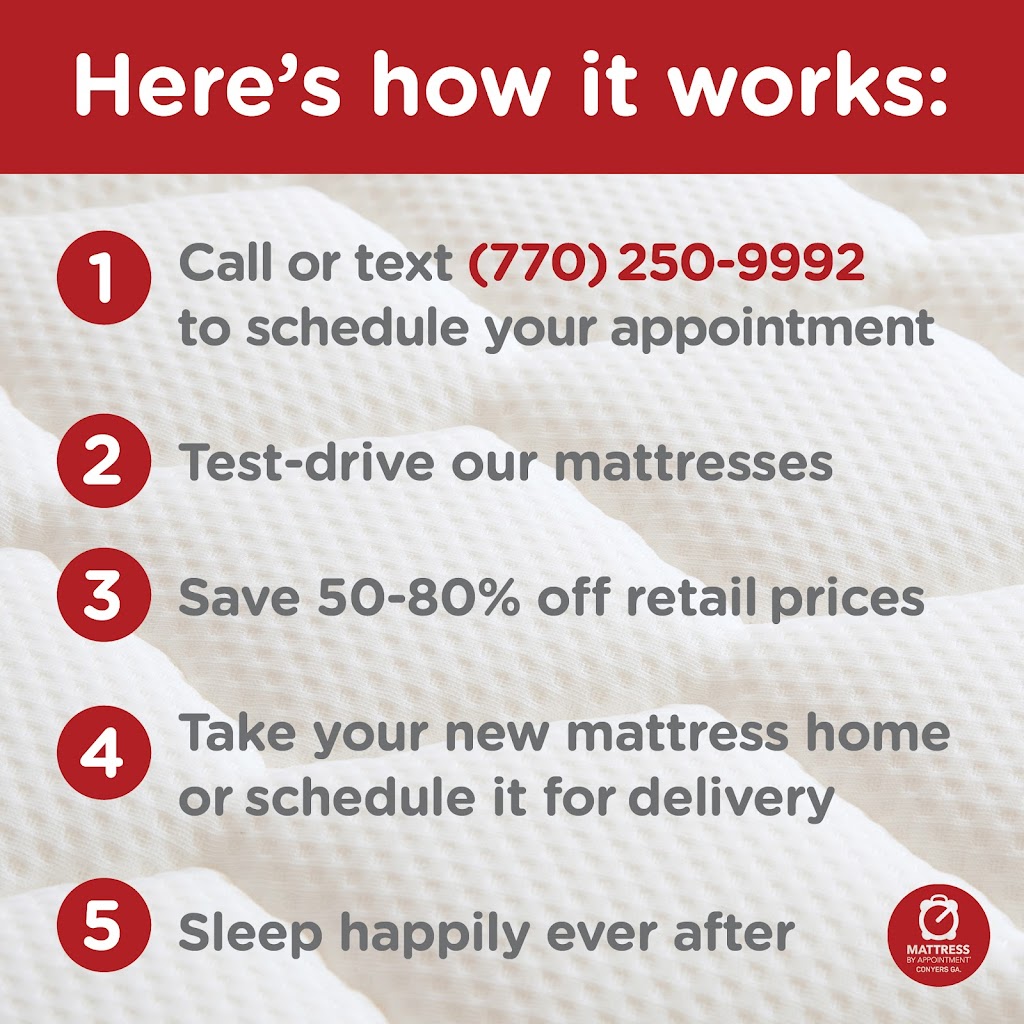 Mattress By Appointment Conyers GA. | 1185 West Ave SW, Conyers, GA 30012, USA | Phone: (770) 250-9992