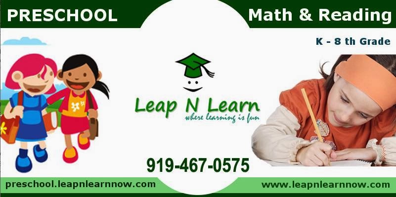 Leap N Learn | 1244 NW Maynard Rd, Cary, NC 27513, USA | Phone: (919) 467-0575
