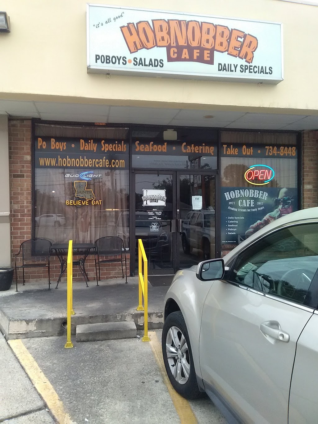 Hobnobber Cafe | 5928 W Metairie Ave #8, Metairie, LA 70003, USA | Phone: (504) 734-8448