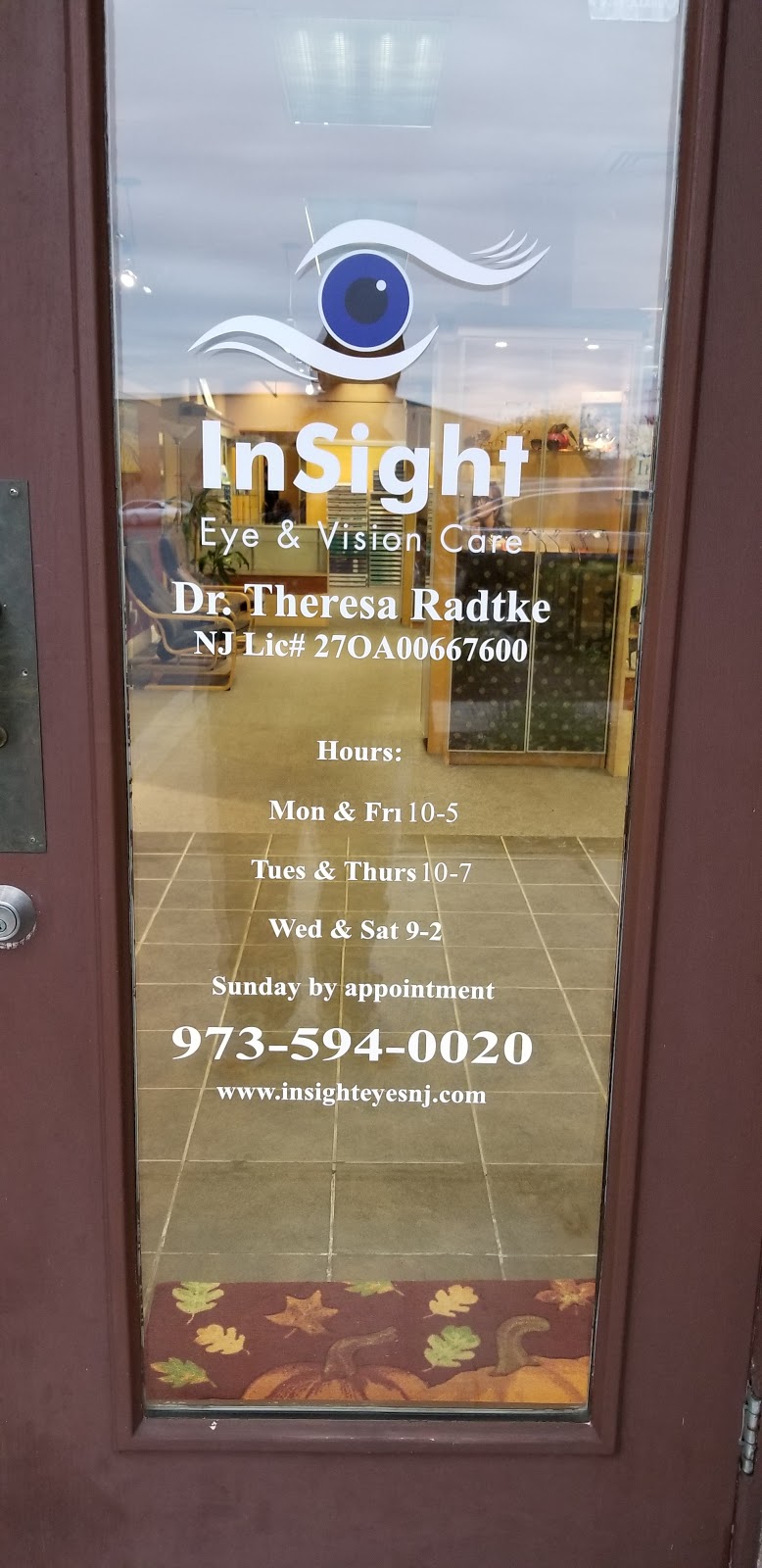 InSight Eye & Vision Care | 1053 Bloomfield Ave, Clifton, NJ 07012, USA | Phone: (973) 594-0020