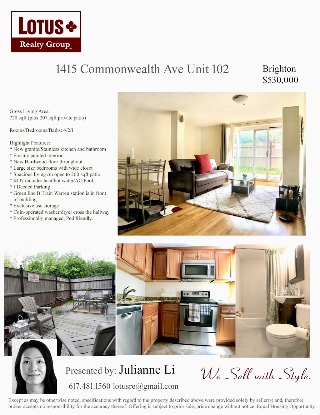 Lotus Realty Group | 812 Moody St #1, Waltham, MA 02453, USA | Phone: (617) 888-1369