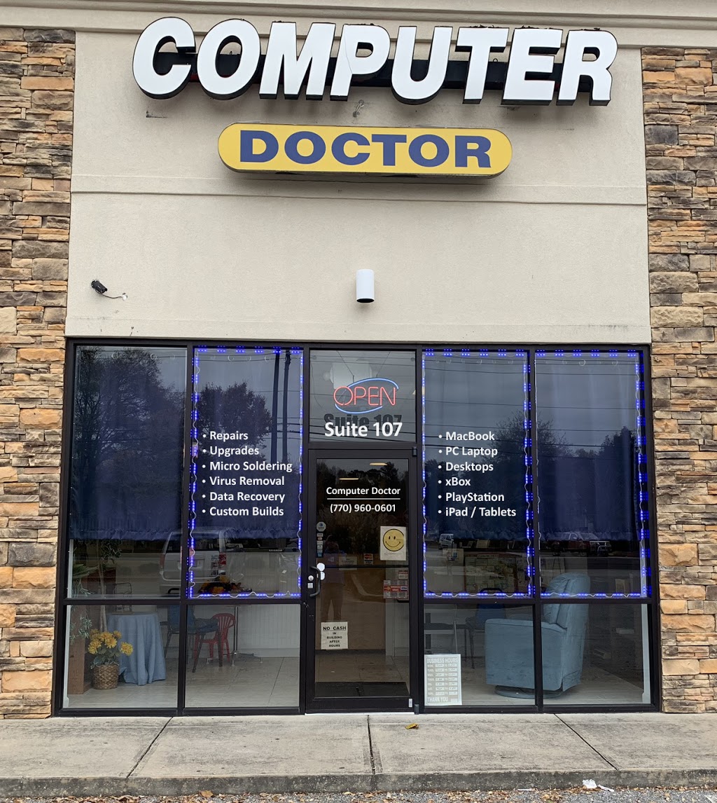 Computer Doctor Inc | Shoppes at Rex, 6080 GA-42 #107, Rex, GA 30273, USA | Phone: (770) 960-0601