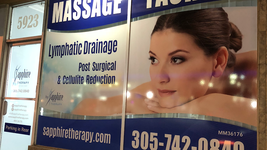 Sapphire Therapy Miami: Lymphatic Drainage Center | 5923 SW 8th St, Miami, FL 33144, USA | Phone: (305) 742-0840