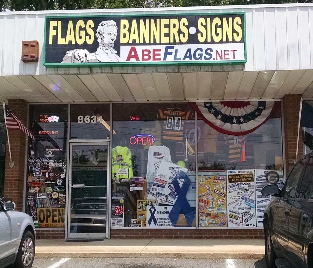 Abe Lincoln Flags Banners & Signs | 8634 Lee Hwy., Fairfax, VA 22031, USA | Phone: (703) 204-1116