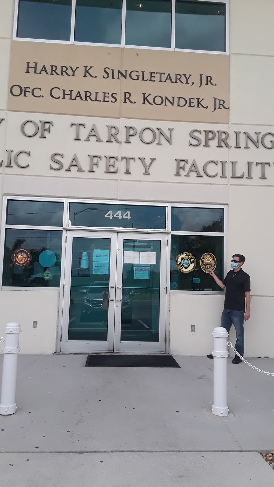 Tarpon Springs Police Department | 444 S Huey Ave, Tarpon Springs, FL 34689, USA | Phone: (727) 938-2849