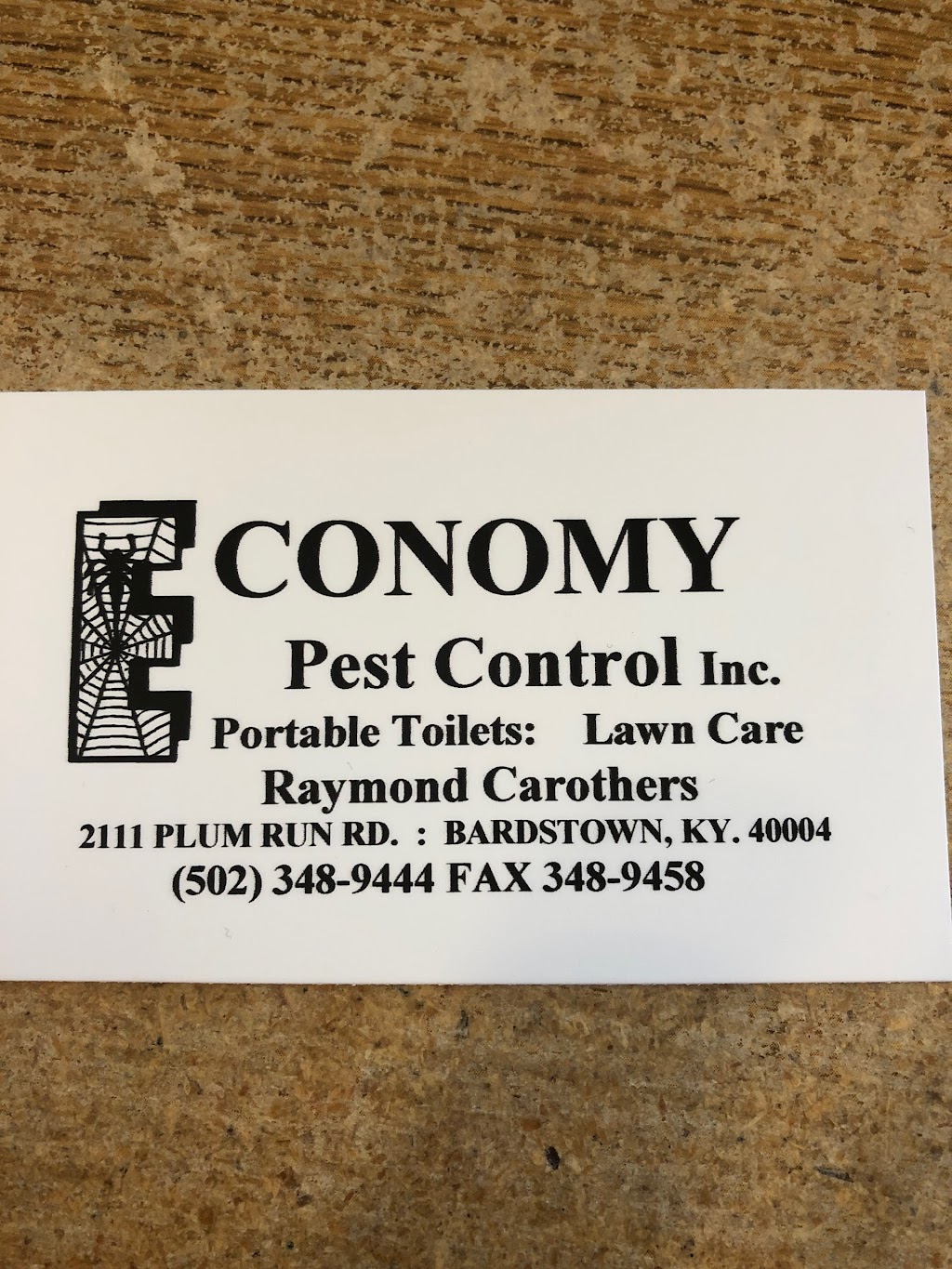 Economy Pest Control & Portable Toilets & Lawn Care | 2111 Plum Run Rd, Bardstown, KY 40004, USA | Phone: (502) 348-9444