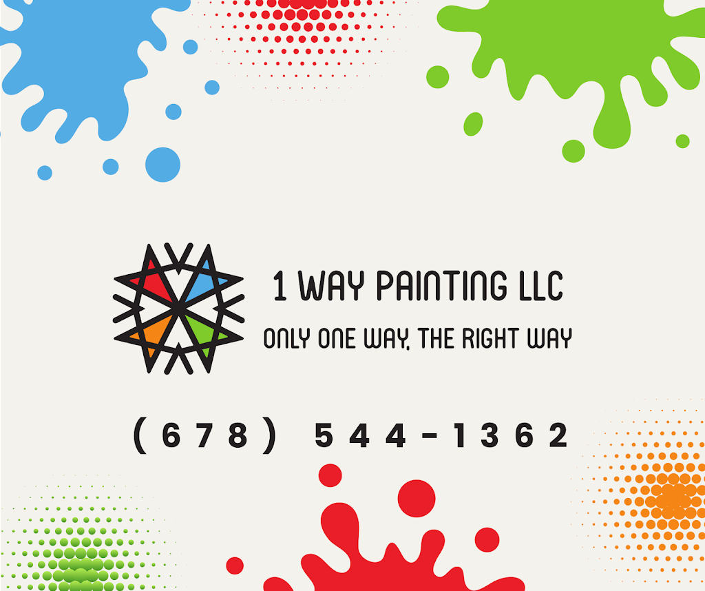 1 Way Painting LLC | 6857 GA-16 Ste 1002, Senoia, GA 30276, USA | Phone: (678) 544-1362