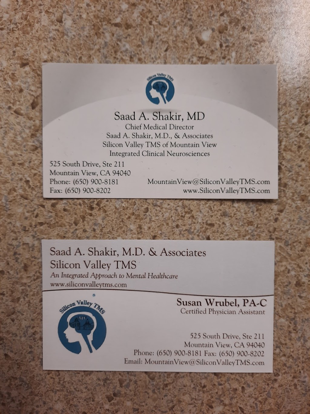 Silicon Valley TMS | 525 South Dr #211, Mountain View, CA 94040, USA | Phone: (650) 900-8181