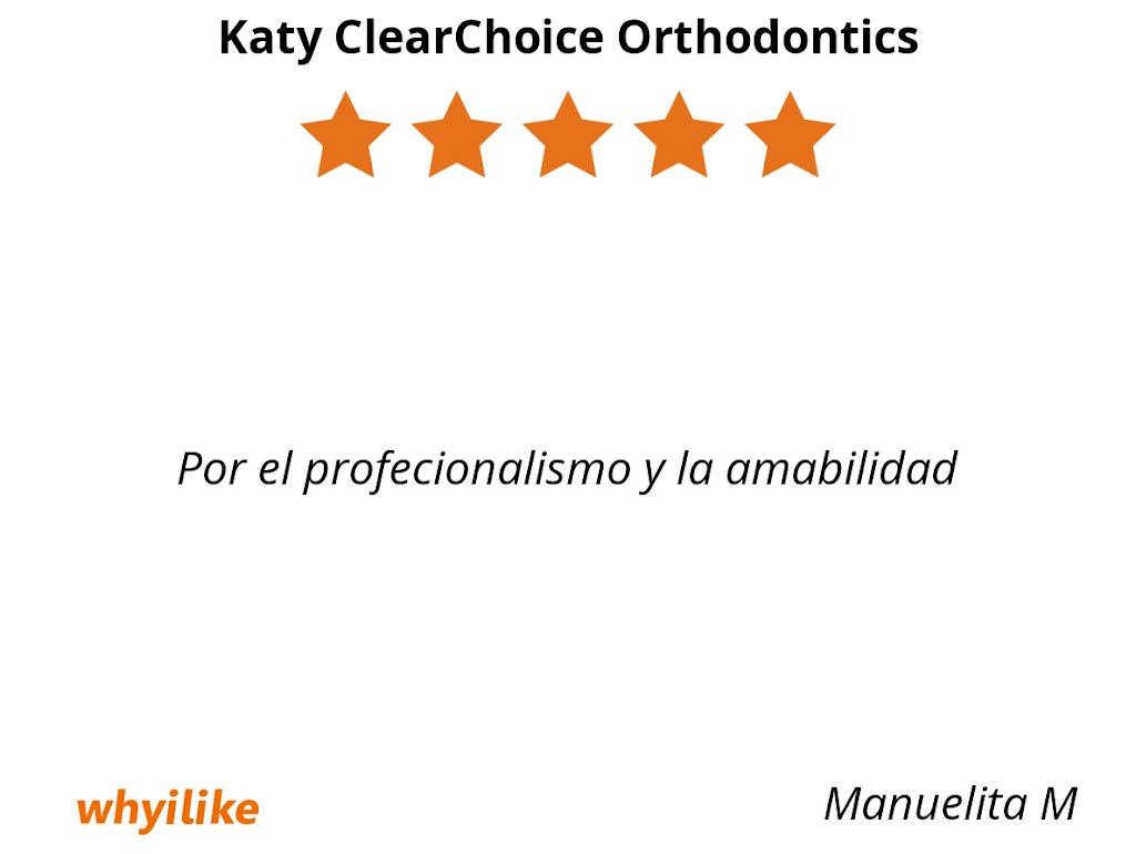 Katy ClearChoice Orthodontics | 1260 Pin Oak Rd #208, Katy, TX 77494 | Phone: (281) 392-0888