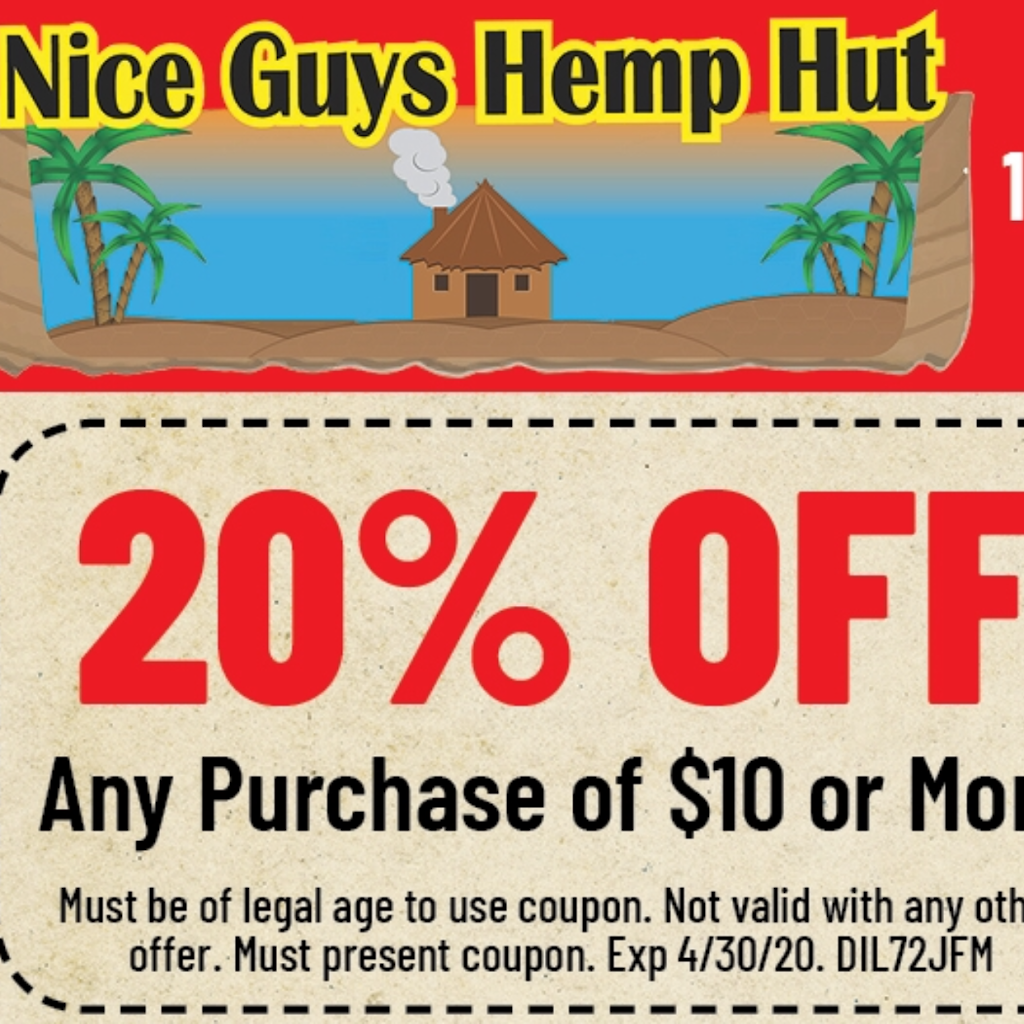 Nice Guys Hemp Hut Rx | 10711 W Kellogg Dr, Wichita, KS 67209, USA | Phone: (316) 559-8033