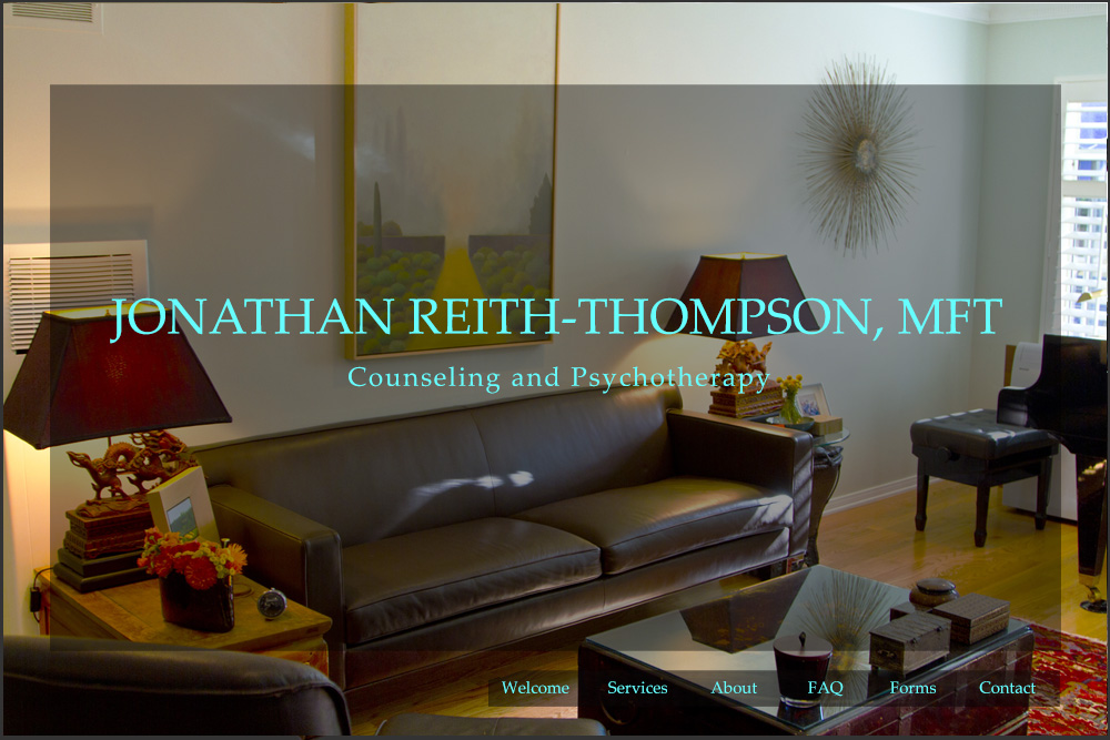 Jonathan Reith-Thompson, MFT | 6363 Wilshire Blvd #607, Los Angeles, CA 90048 | Phone: (323) 650-7313