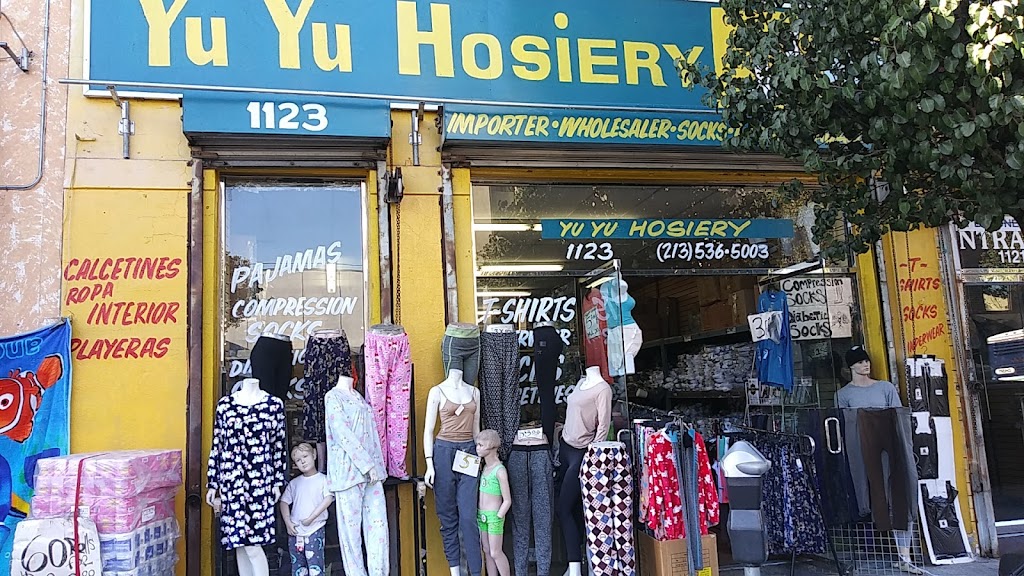 Yu Yu Hosiery | 1123 S Los Angeles St, Los Angeles, CA 90015, USA | Phone: (213) 536-5003