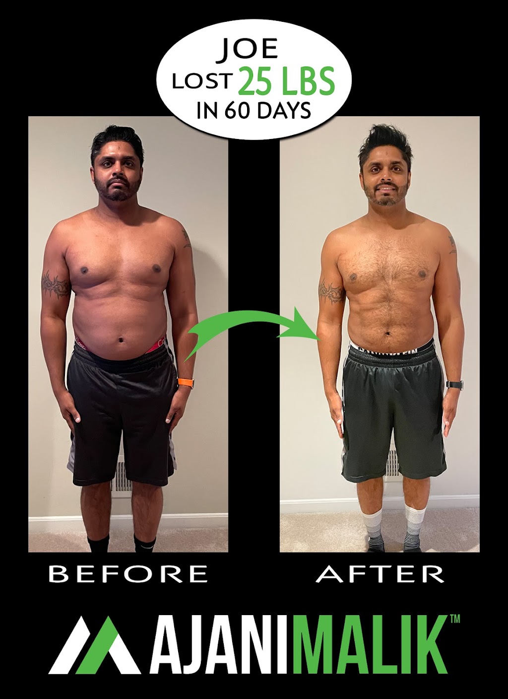 Ajani Malik - VIP Body Transformation | 4 Farrington Blvd, Monroe Township, NJ 08831, USA | Phone: (732) 702-1224