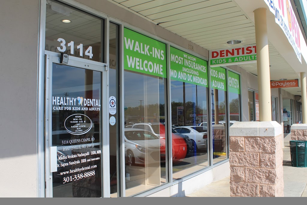 Healthy Dental | 3114 Queens Chapel Rd, Hyattsville, MD 20782, USA | Phone: (301) 338-8888