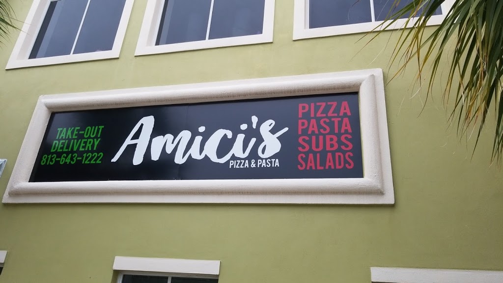 Amicis Pizza & Pasta | 16132 Churchview Dr #115, Lithia, FL 33547, USA | Phone: (813) 643-1222