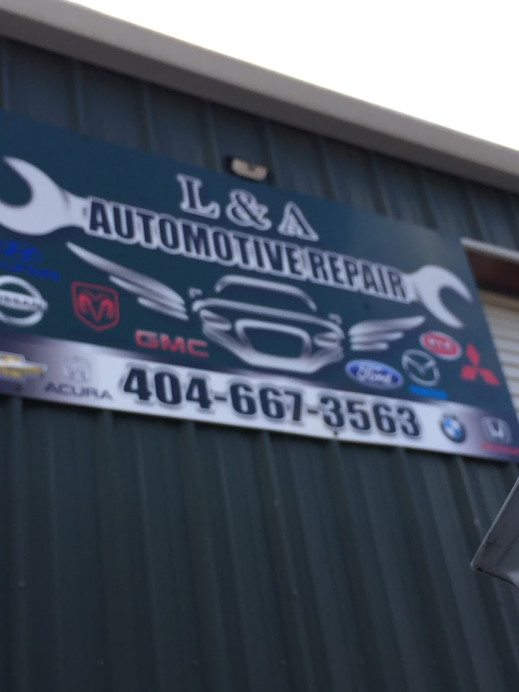 L & A Automotive Repair | 1901 Old Covington Rd NE Suite A, Conyers, GA 30013, USA | Phone: (404) 667-3563