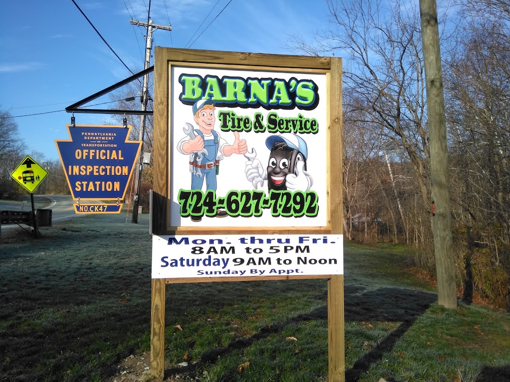 Barnas Tire & Service | 965 Rolling Meadows Rd, Waynesburg, PA 15370, USA | Phone: (724) 627-7292