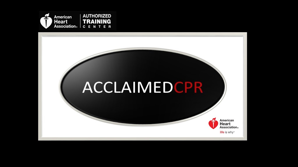 ACCLAIMED CPR | 3514 Foothill Blvd, Glendale, CA 91214, USA | Phone: (661) 492-3574