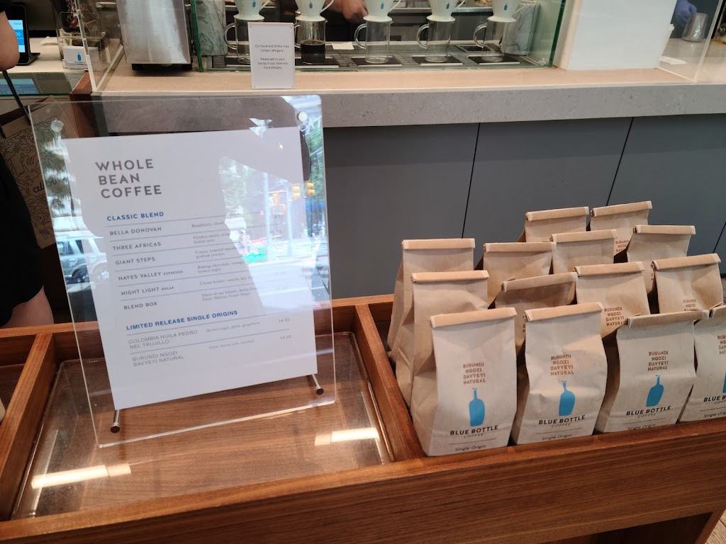 Blue Bottle Coffee | 279 Amsterdam Ave, New York, NY 10023, USA | Phone: (510) 653-3394