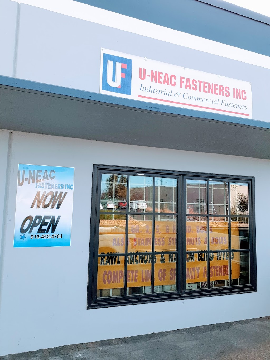 U-Neac Fasteners Inc. | 7500 14th Ave #1, Sacramento, CA 95820, USA | Phone: (916) 452-4704