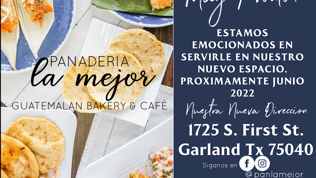 Panaderia Guatemalteca "La Mejor" | 1725 S First St B, Garland, TX 75040, USA | Phone: (972) 840-3396