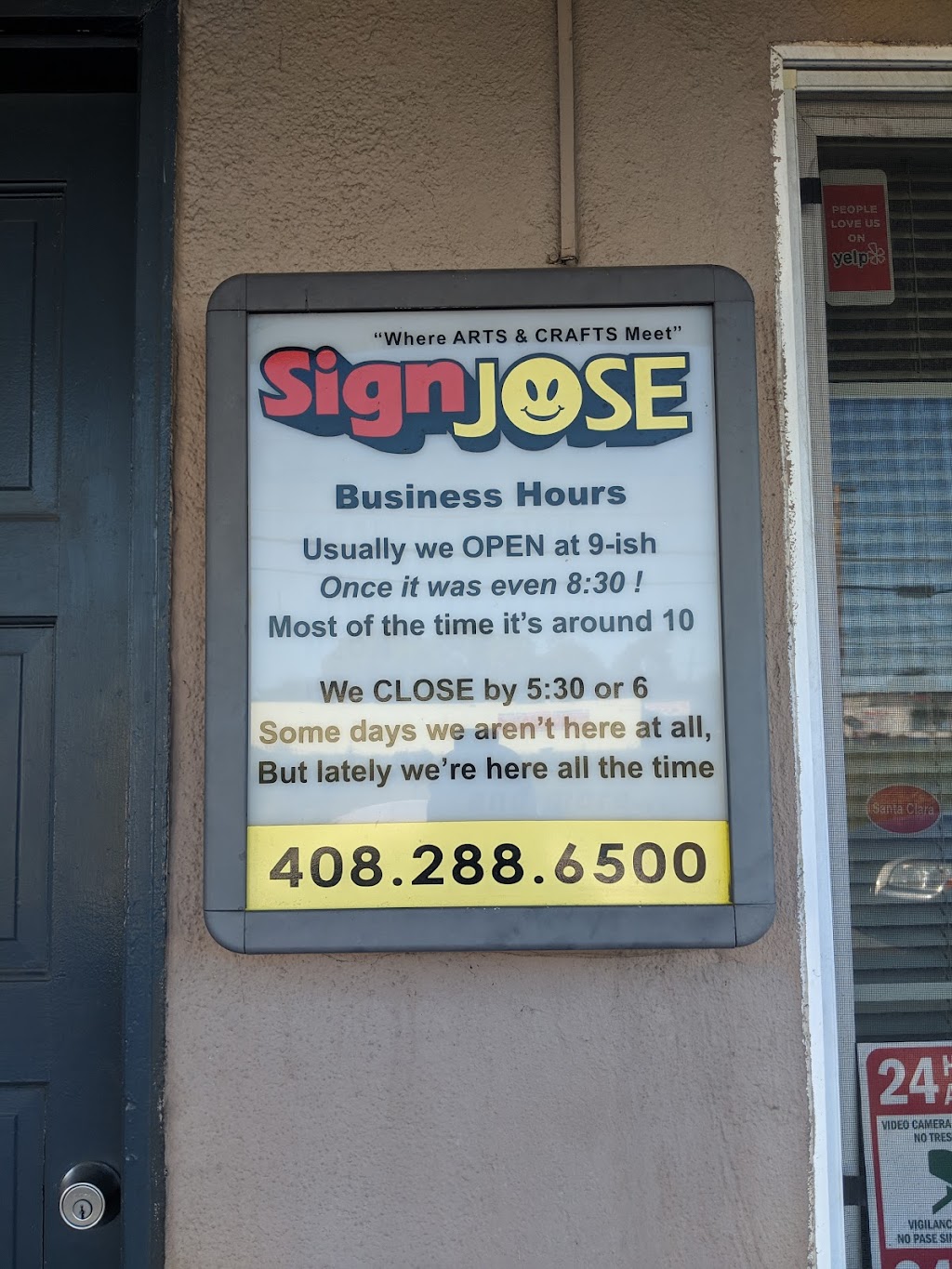 SIGN JOSE | 748 Coleman Ave B, San Jose, CA 95110, USA | Phone: (408) 288-6500