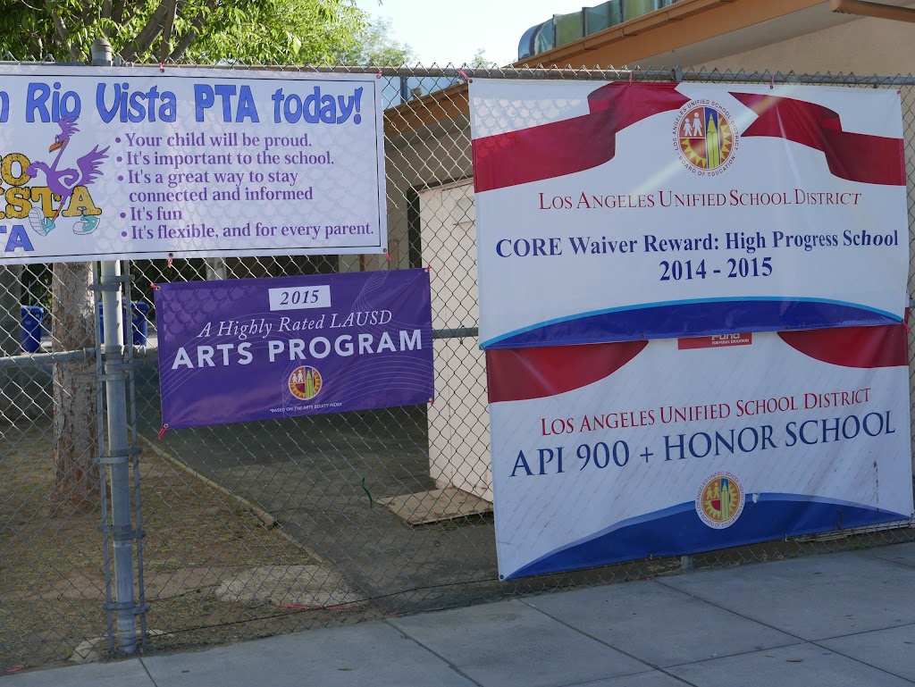 Rio Vista Elementary School | 4243 Satsuma Ave, North Hollywood, CA 91602, USA | Phone: (818) 761-6147