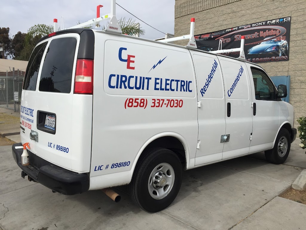 Circuit Electric | 14205 Cuca St, San Diego, CA 92129 | Phone: (858) 337-7030