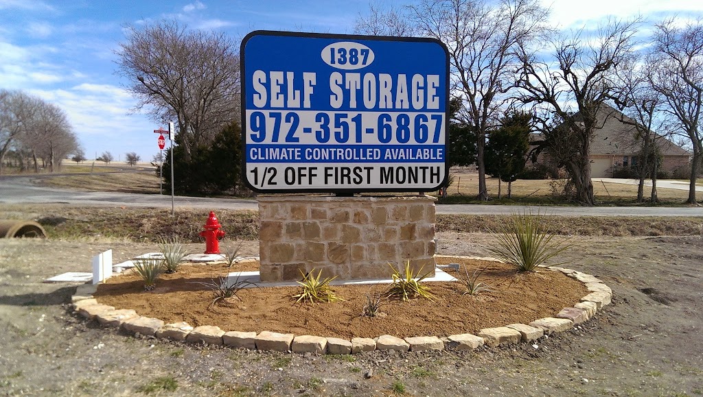 1387 Self Storage | 141 Blackchamp Rd, Waxahachie, TX 75167 | Phone: (972) 351-6867