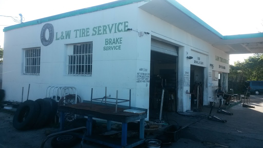 L & W Tire Service | 1199 Hammondville Rd, Pompano Beach, FL 33069, USA | Phone: (954) 781-6886