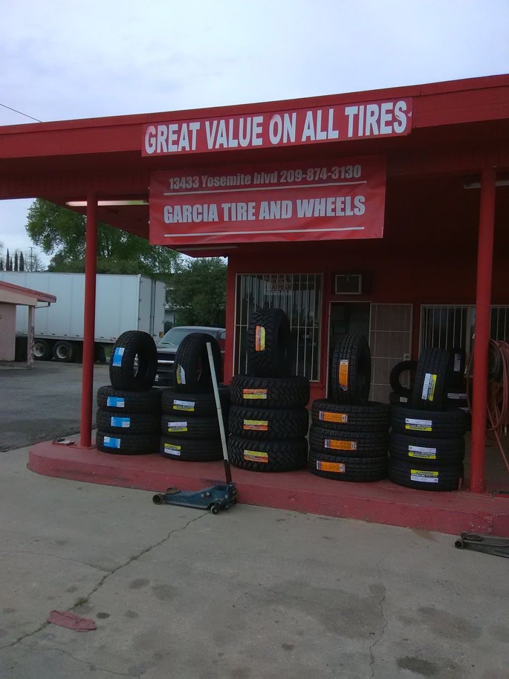 Garcia Tire And Wheels | 13433 Yosemite Blvd, Waterford, CA 95386, USA | Phone: (209) 493-8469