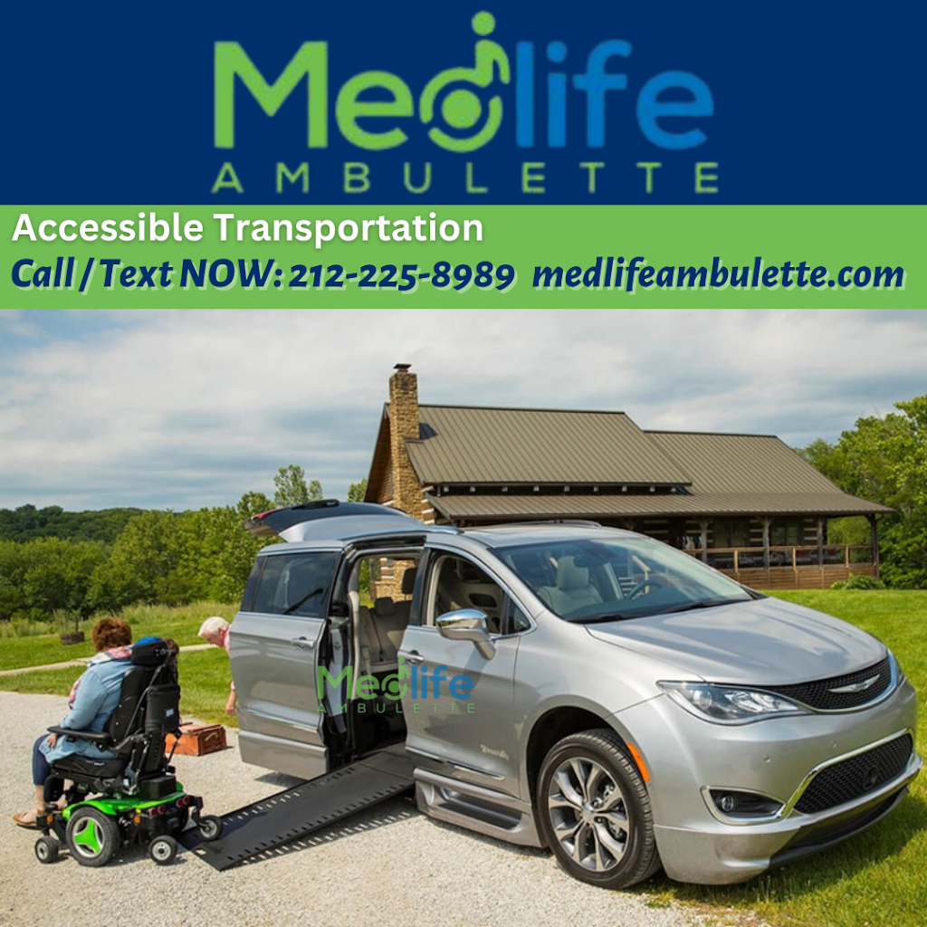 Medlife Ambulette | 1 Edgewater St ste 541, Staten Island, NY 10305, USA | Phone: (212) 225-8989