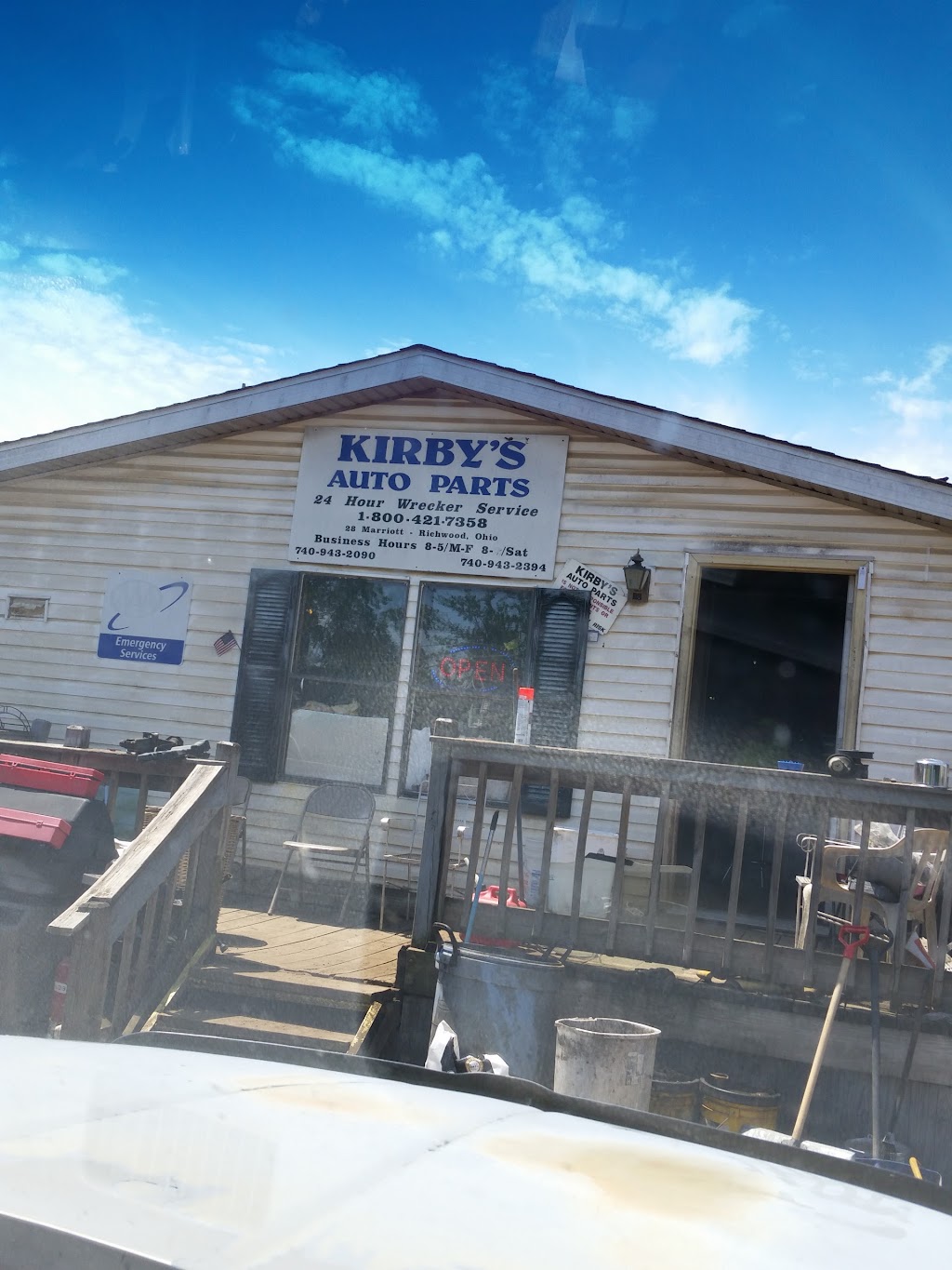 Kirbys Auto Parts & Towing | 28 Marriott St, Richwood, OH 43344, USA | Phone: (740) 943-2090