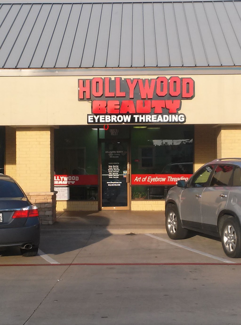 Hollywood Beauty Eyebrow Threading | 1103 S Josey Ln #102, Carrollton, TX 75006, USA | Phone: (469) 892-6083