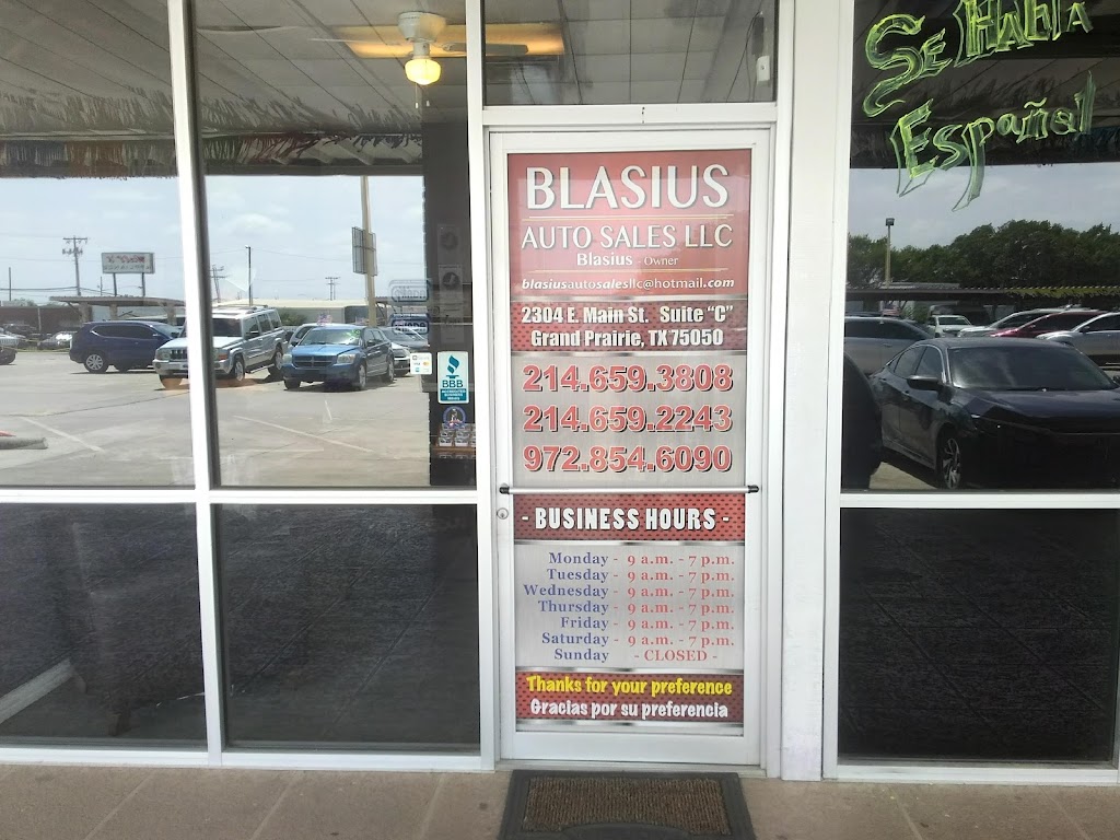 Blasius Auto Sales | 2304 E Main St # C, Grand Prairie, TX 75050, USA | Phone: (214) 659-2243