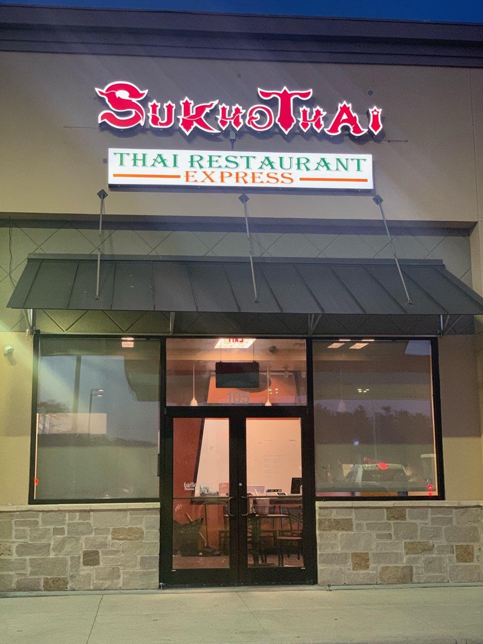 Sukhothai Thai Restaurant Express | 7664 Tezel Rd Suite 105, San Antonio, TX 78250, USA | Phone: (210) 314-1106