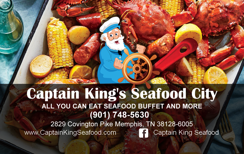 Captain Kings Seafood City | 2829 Covington Pike, Memphis, TN 38128, USA | Phone: (901) 748-5630