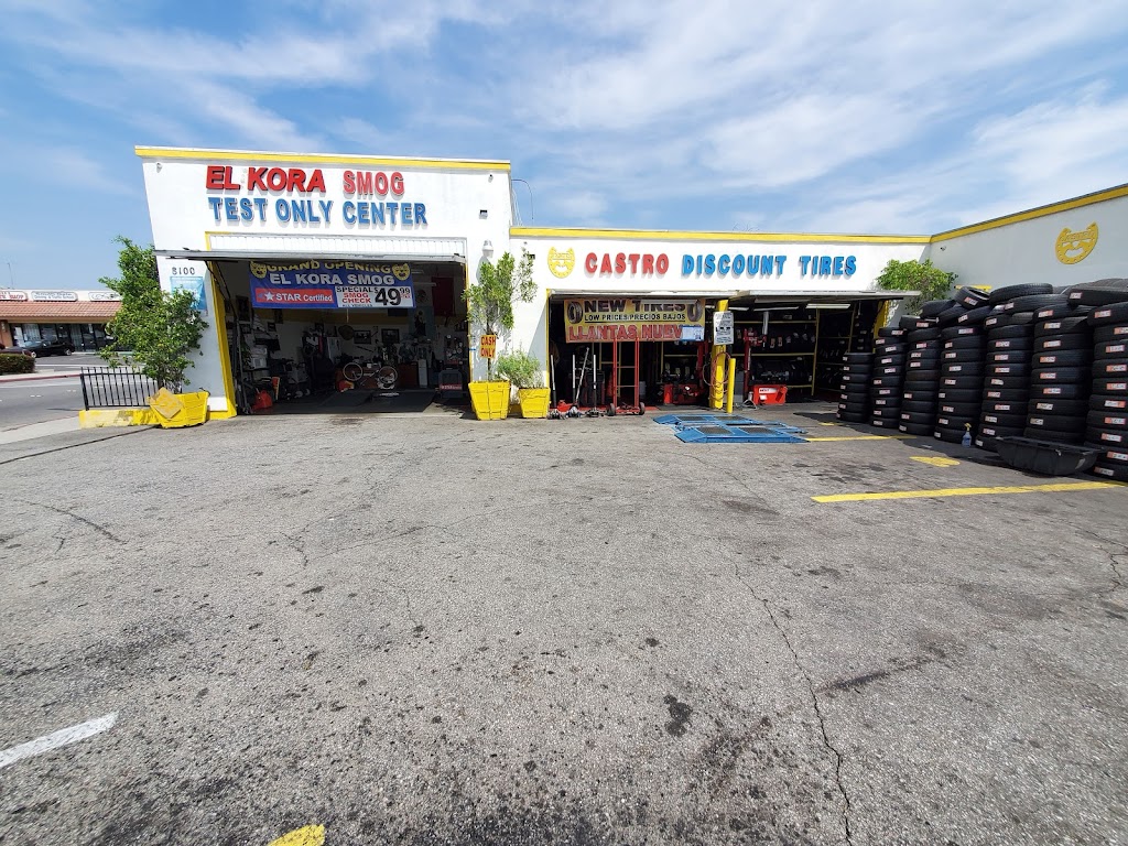 Castro Discount Tires | 8100 Atlantic Ave, Cudahy, CA 90201, USA | Phone: (323) 771-7155