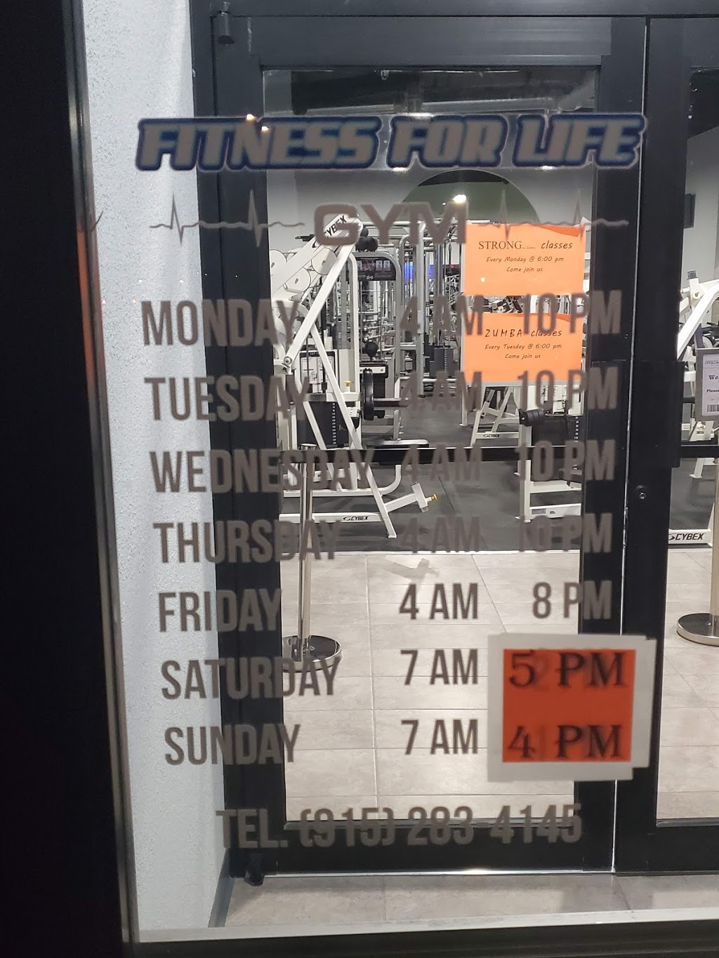 Fitness for Life Gym | 12821 Montana Ave, El Paso, TX 79938, USA | Phone: (915) 283-4145