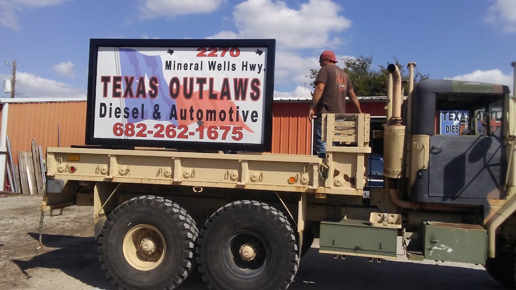 Texas Outlaws Diesel | 2270 Mineral Wells Hwy, Weatherford, TX 76088, USA | Phone: (682) 262-1675