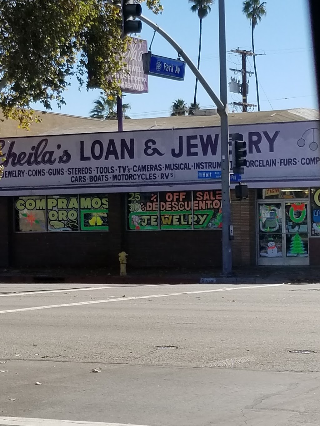 Sheilas Loan & Jewelry | 390 W Holt Ave, Pomona, CA 91768, USA | Phone: (909) 623-7070