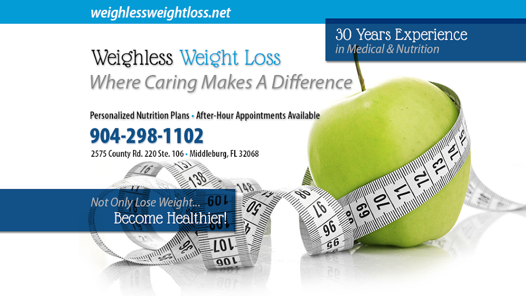 Weighless Weight Loss | 2575 County Rd 220 STE 106, Middleburg, FL 32068, USA | Phone: (904) 298-1102