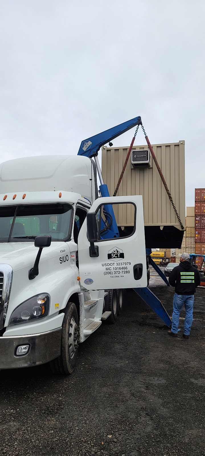 Seattle Container Transportation Inc | 2323 E Q St, Tacoma, WA 98421, USA | Phone: (206) 372-7280