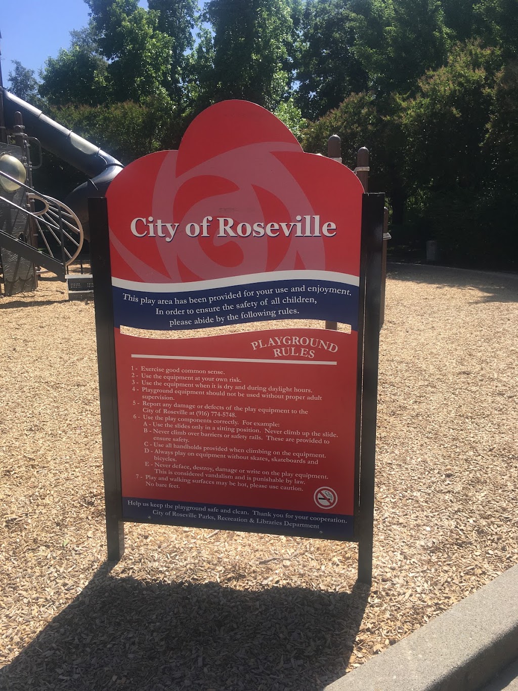 Hillsborough Park | 1001 Hillsborough Dr, Roseville, CA 95746, USA | Phone: (916) 772-7529