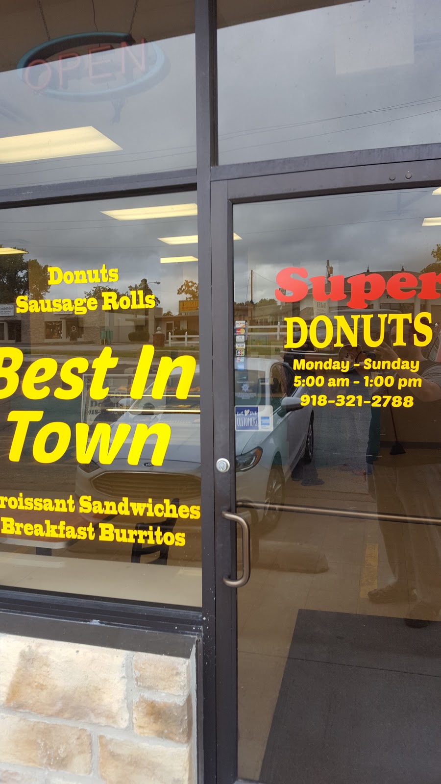Super Donuts | 420 Plaza Ct, Sand Springs, OK 74063, USA | Phone: (918) 321-2788