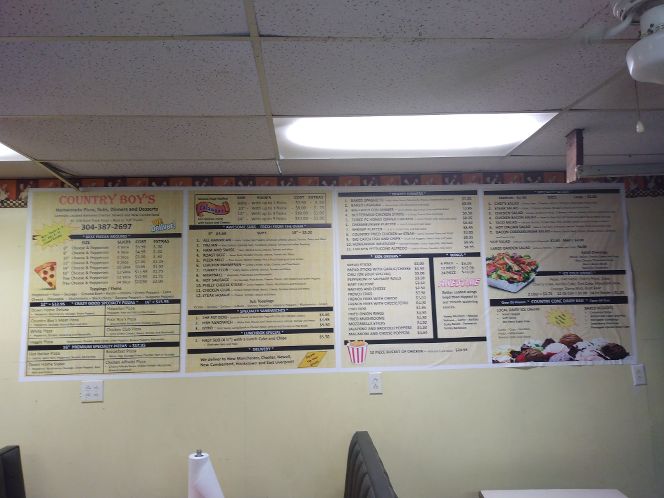 CountryBoys Pizza | 2463 Race Track Rd, New Cumberland, WV 26047, USA | Phone: (304) 387-2697