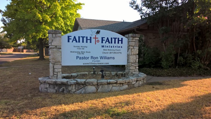 Faith To Faith Ministries | 336 SW Rand Dr, Burleson, TX 76028, USA | Phone: (817) 295-6711