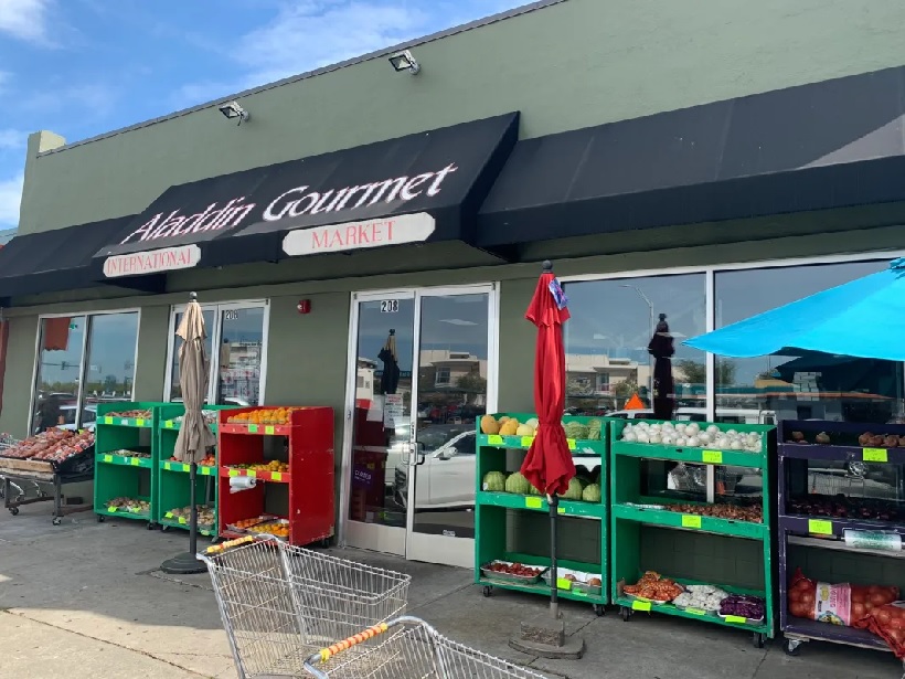 Aladdin Gourmet | Grocery & Gourmet Store | Falafel, Humus, Halal Meat in San Mateo | 208 E Hillsdale Blvd, San Mateo, CA 94403, USA | Phone: (650) 212-7775