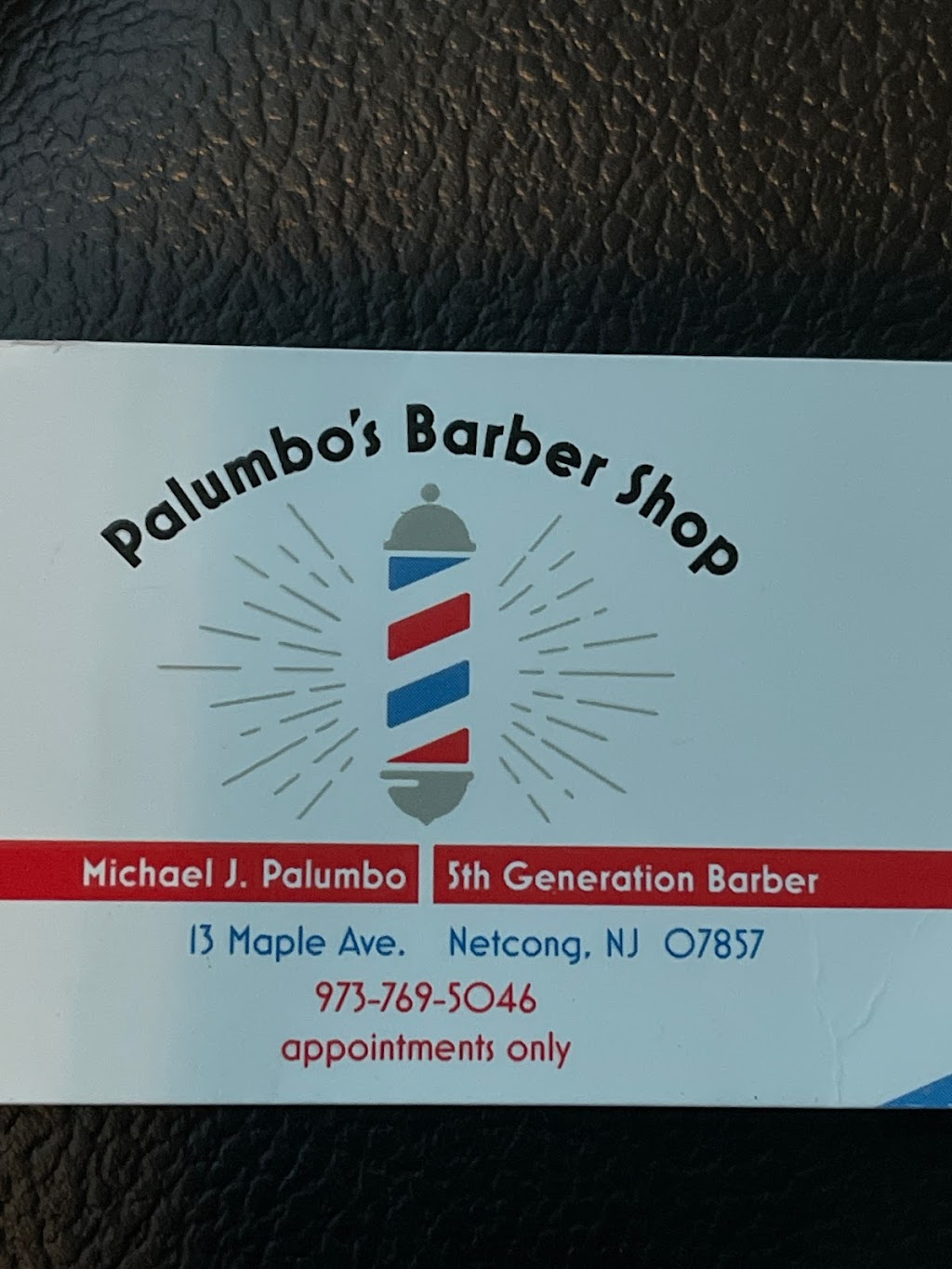 Palumbos Barber Shop | 15 Maple Ave, Netcong, NJ 07857, USA | Phone: (973) 769-5046